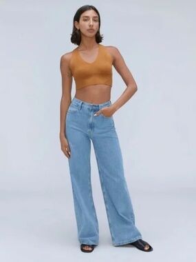 EVERLANE Organic Cotton The OG Baggy Jean - Color Moraine Size 32